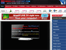 Tablet Screenshot of digi-hdsport.com